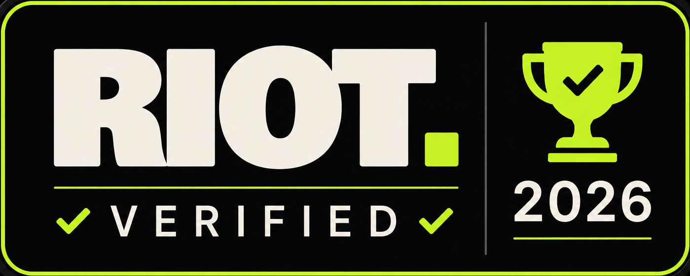 RIOT Verified badge — Reliable Basement and Drain